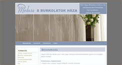 Desktop Screenshot of medusaburkolatok.hu